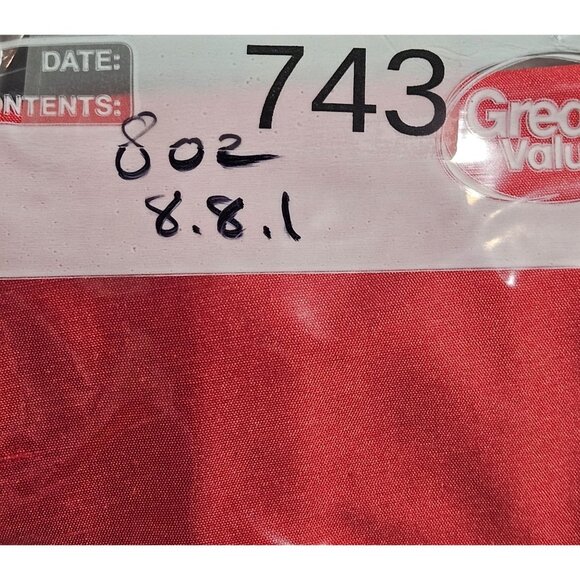 Talbots Women's Silk Top Red Medium Holiday Glam Minimalist Quiet Luxury - Picture 13 of 13